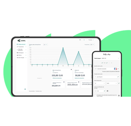 Tableau de bord V2 e-commerce CAWL