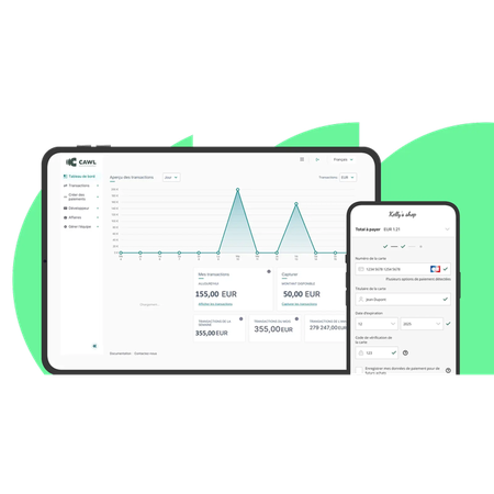 Tableau de bord V2 e-commerce CAWL