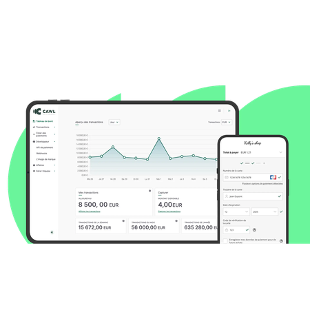 Tableau de bord V2 e-commerce CAWL