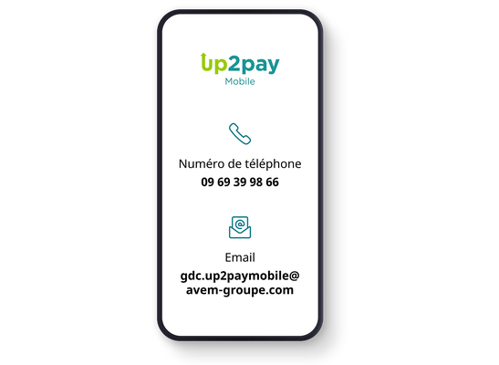 Assistance Up2pay Mobile