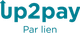 Logo bleu Up2pay par lien