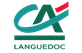 Logo caisse régionale Languedoc